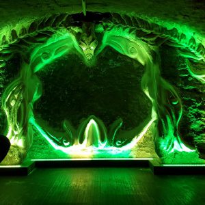 Das Dämonentor in der Druckluftkammer