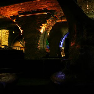 Der Gewölbekeller der Discothek Druckluftkammer